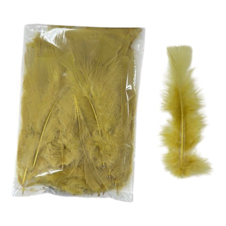 ريشة لون كاكي ( 100 قطعة تقريبا )