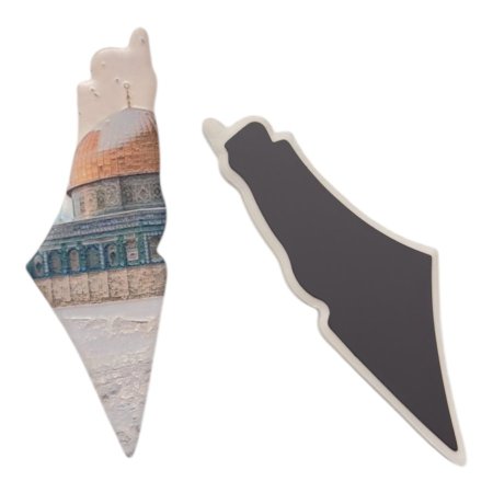 سيراميك خارطة فلسطين مع مغناطيس