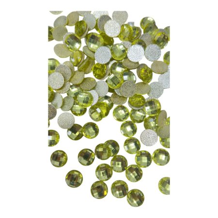 خرز كرستال بلاستيك 1.4 سم ~ كود 016 ( 100 قطعة )