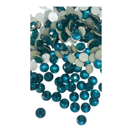 خرز كرستال بلاستيك 1.4 سم ~ كود 017 ( 100 قطعة )