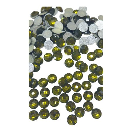 خرز كرستال بلاستيك 1.4 سم ~ كود 020 ( 100 قطعة )