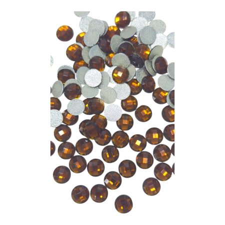 خرز كرستال بلاستيك 1.4 سم ~ كود 022 ( 100 قطعة )