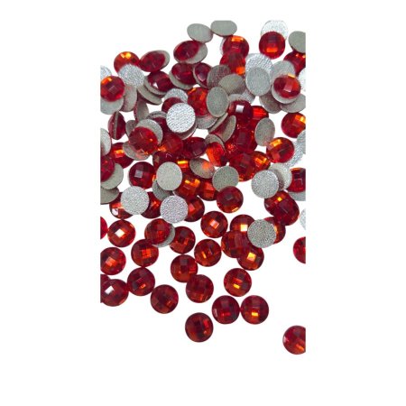 خرز كرستال بلاستيك 1.4 سم ~ كود 026 ( 100 قطعة )