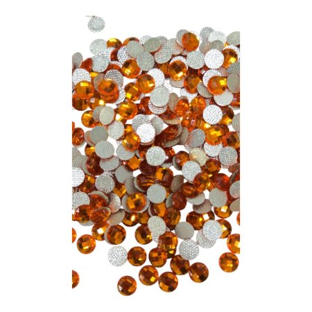 خرز كرستال بلاستيك 1 سم ~ كود 032 ( 100 قطعة )