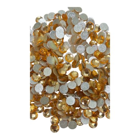 خرز كرستال بلاستيك 1 سم ~ كود 036 ( 100 قطعة )