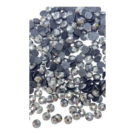 خرز كرستال بلاستيك 1 سم ~ كود 038 ( 100 قطعة )