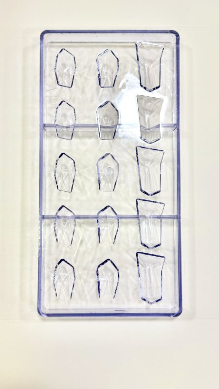 قوالب اكريلك للشمع و الشوكولاته