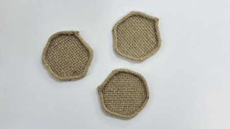 كوستر خيش 7 سم ( 10 قطع )